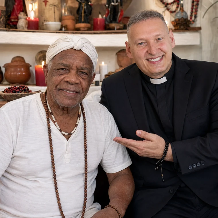 Guia espiritual em consulta
